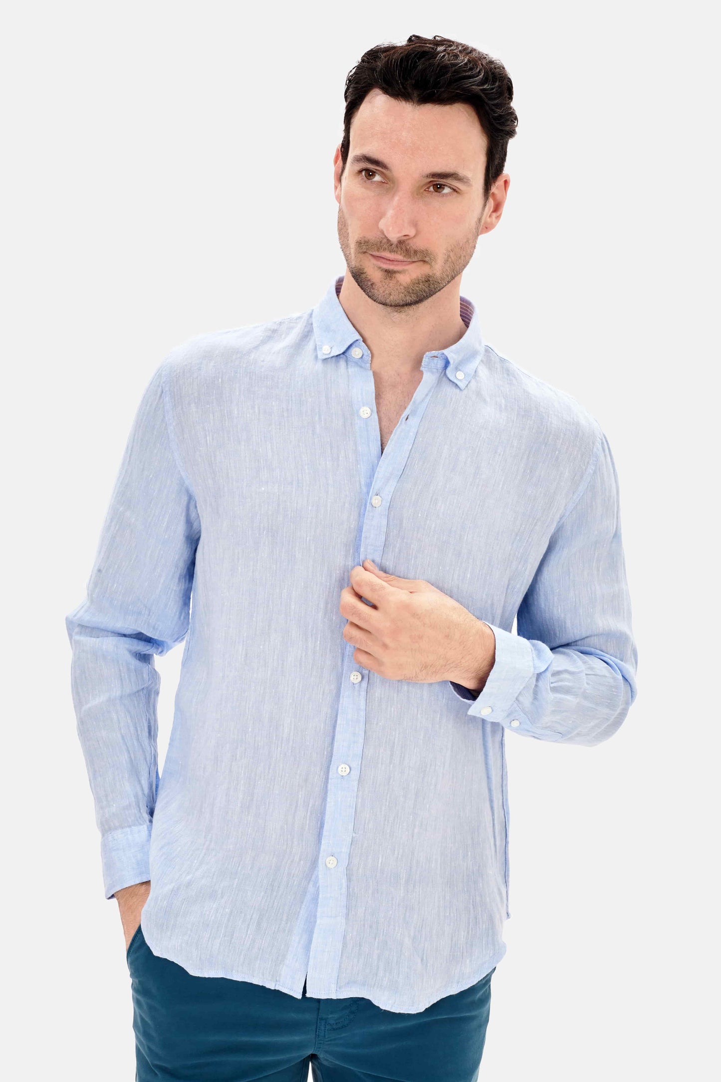 camisa 100%lino