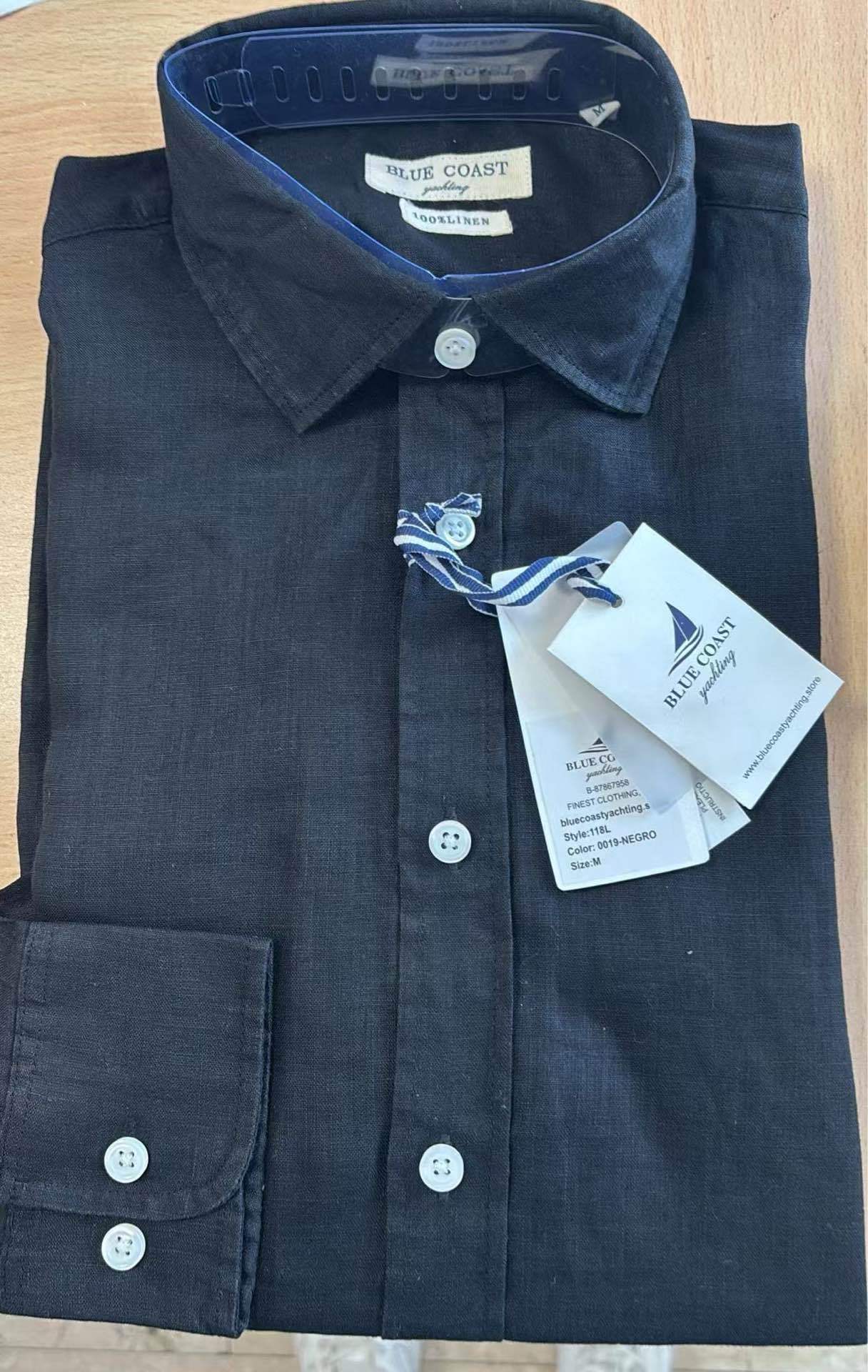 camisa 100%lino