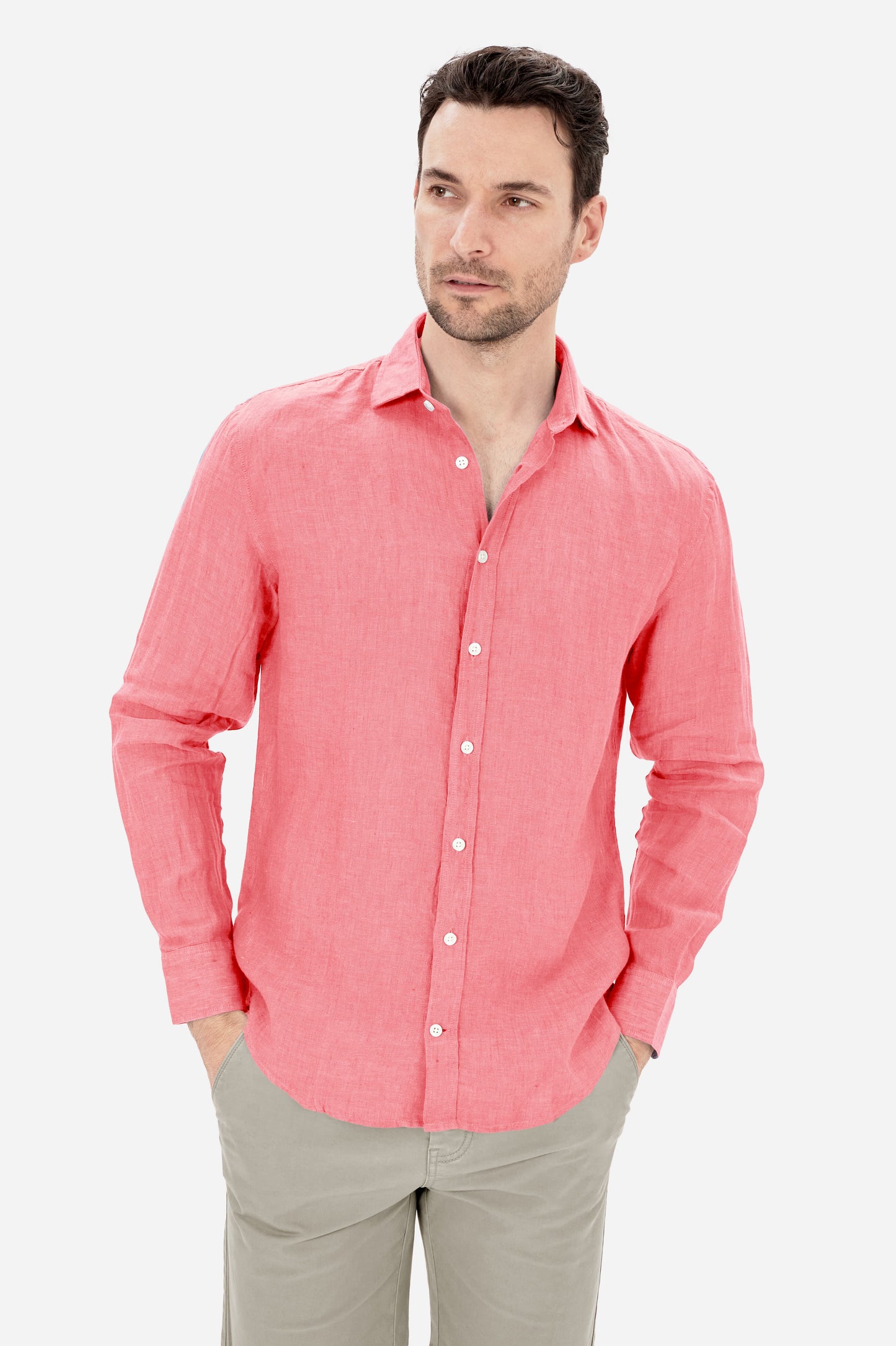 camisa 100%lino