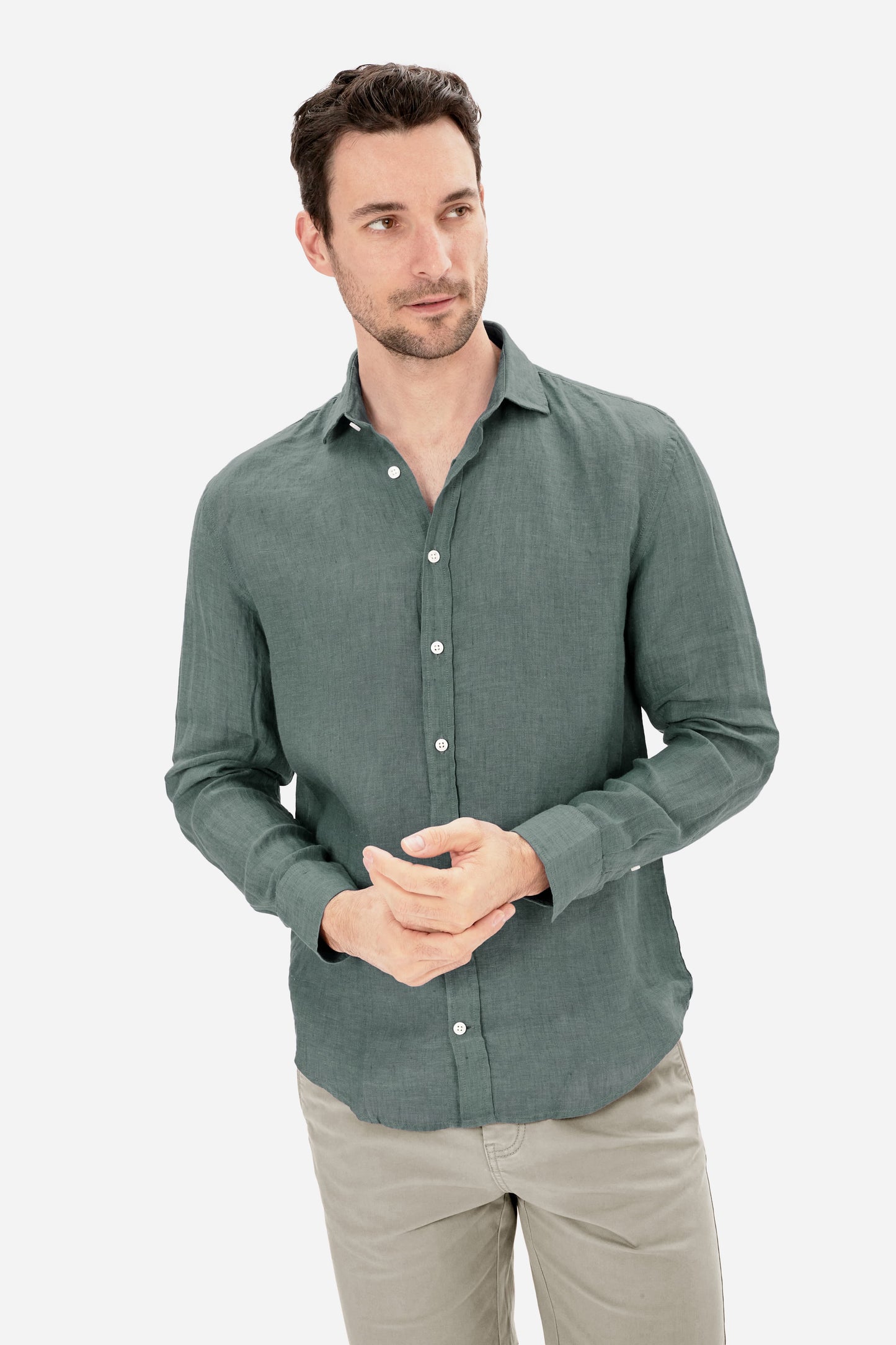 camisa 100%lino