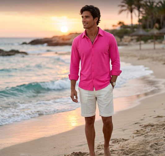 Lino Fucsia