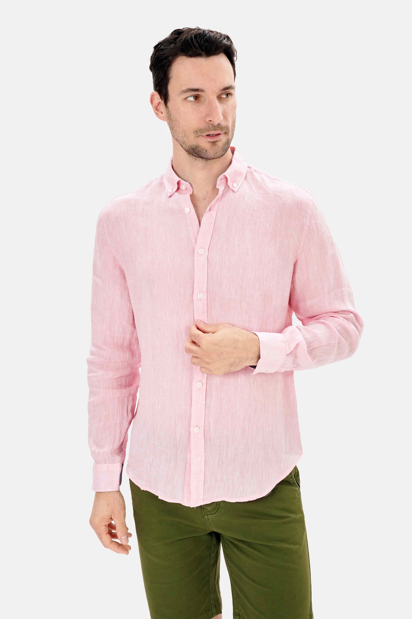camisa 100%lino