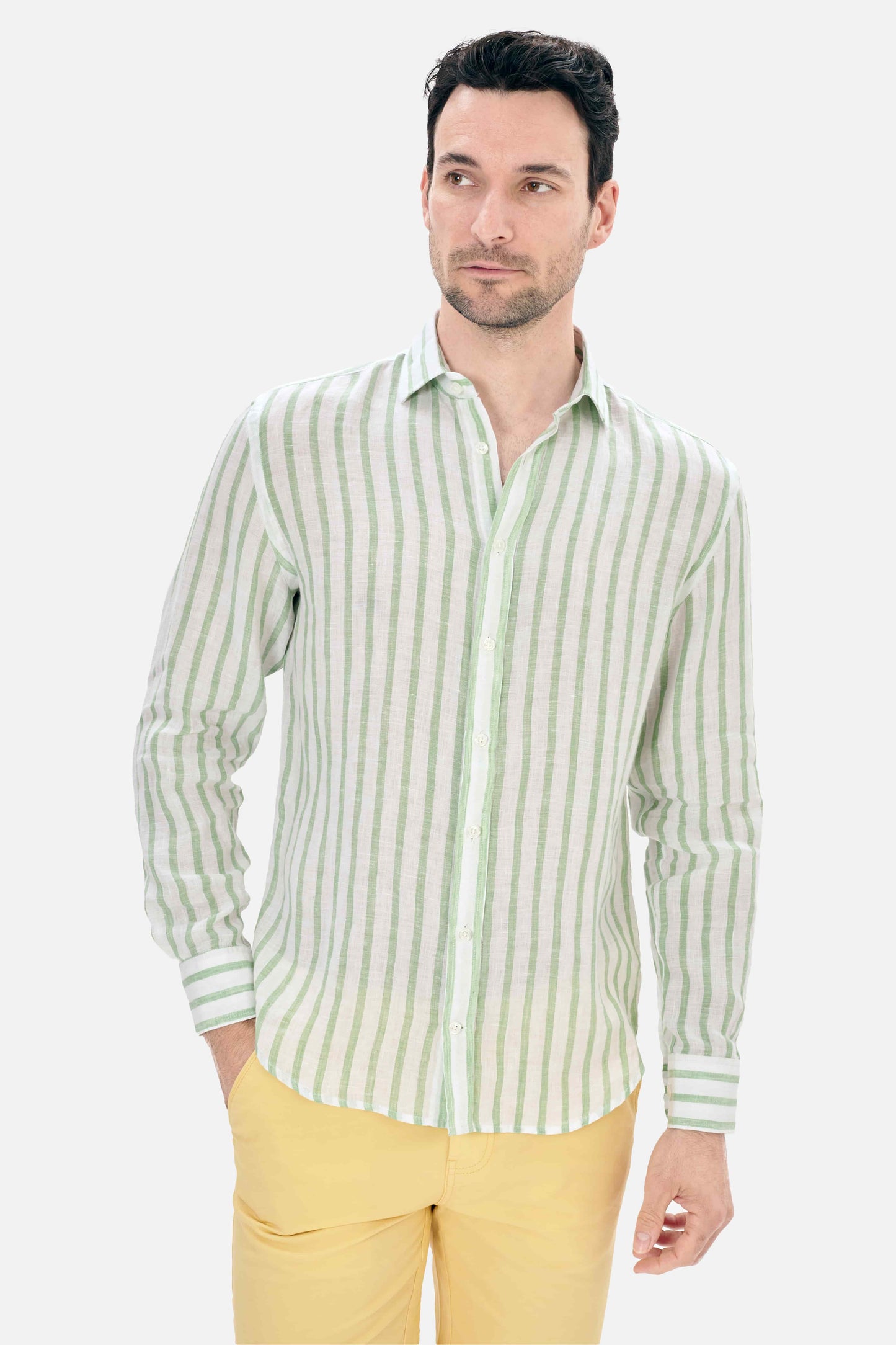camisa 100%lino