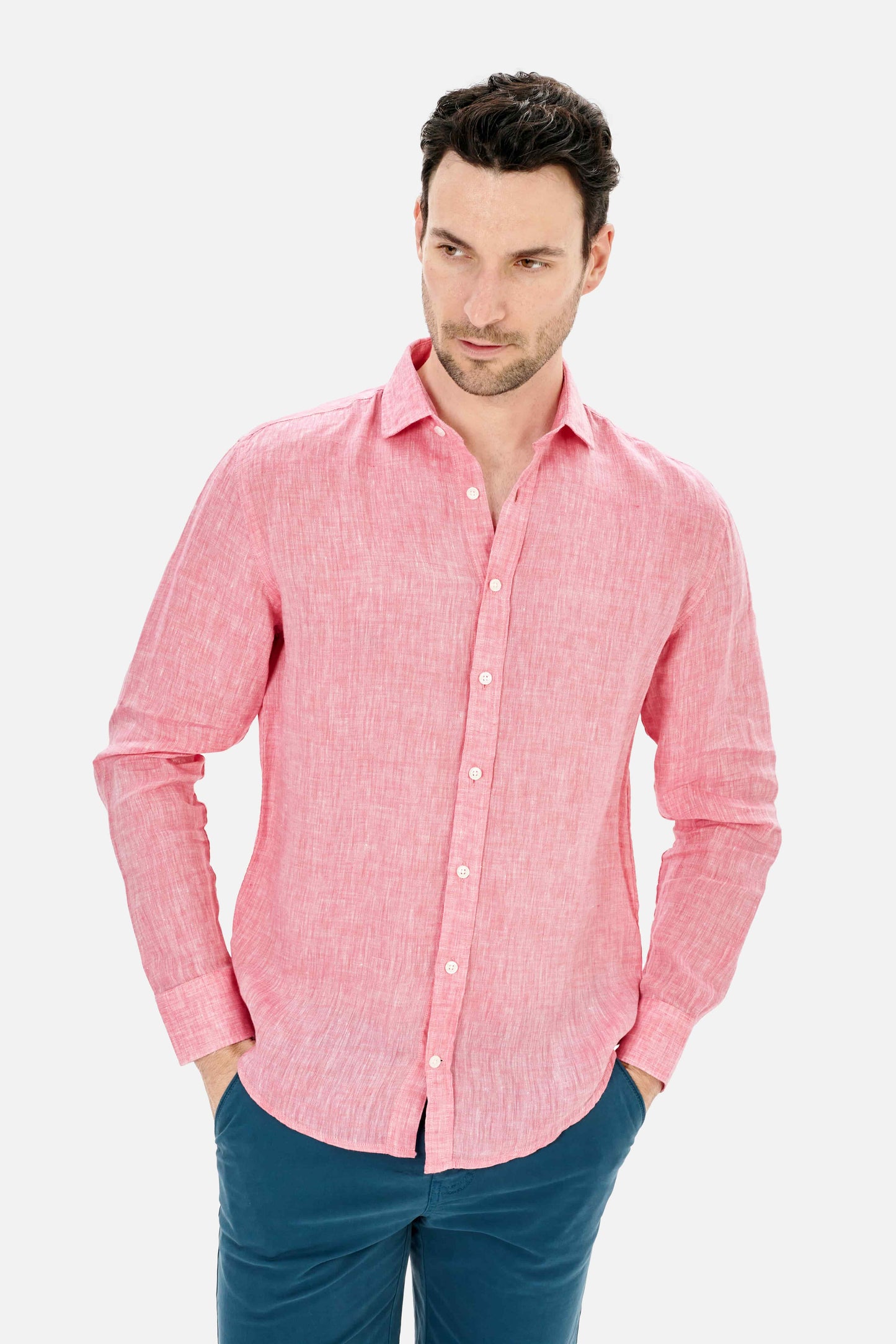 camisa 100%lino