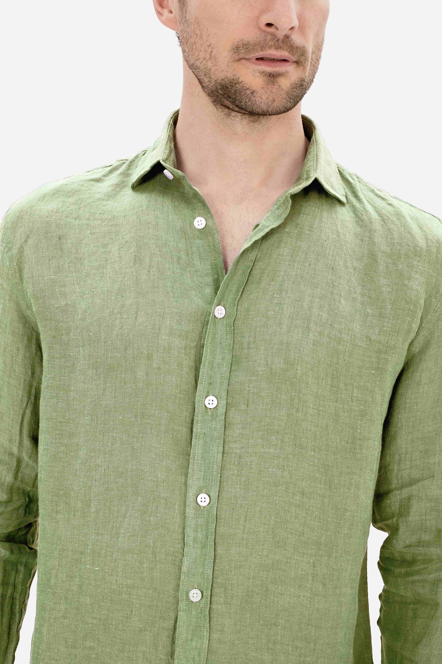 camisa 100%lino