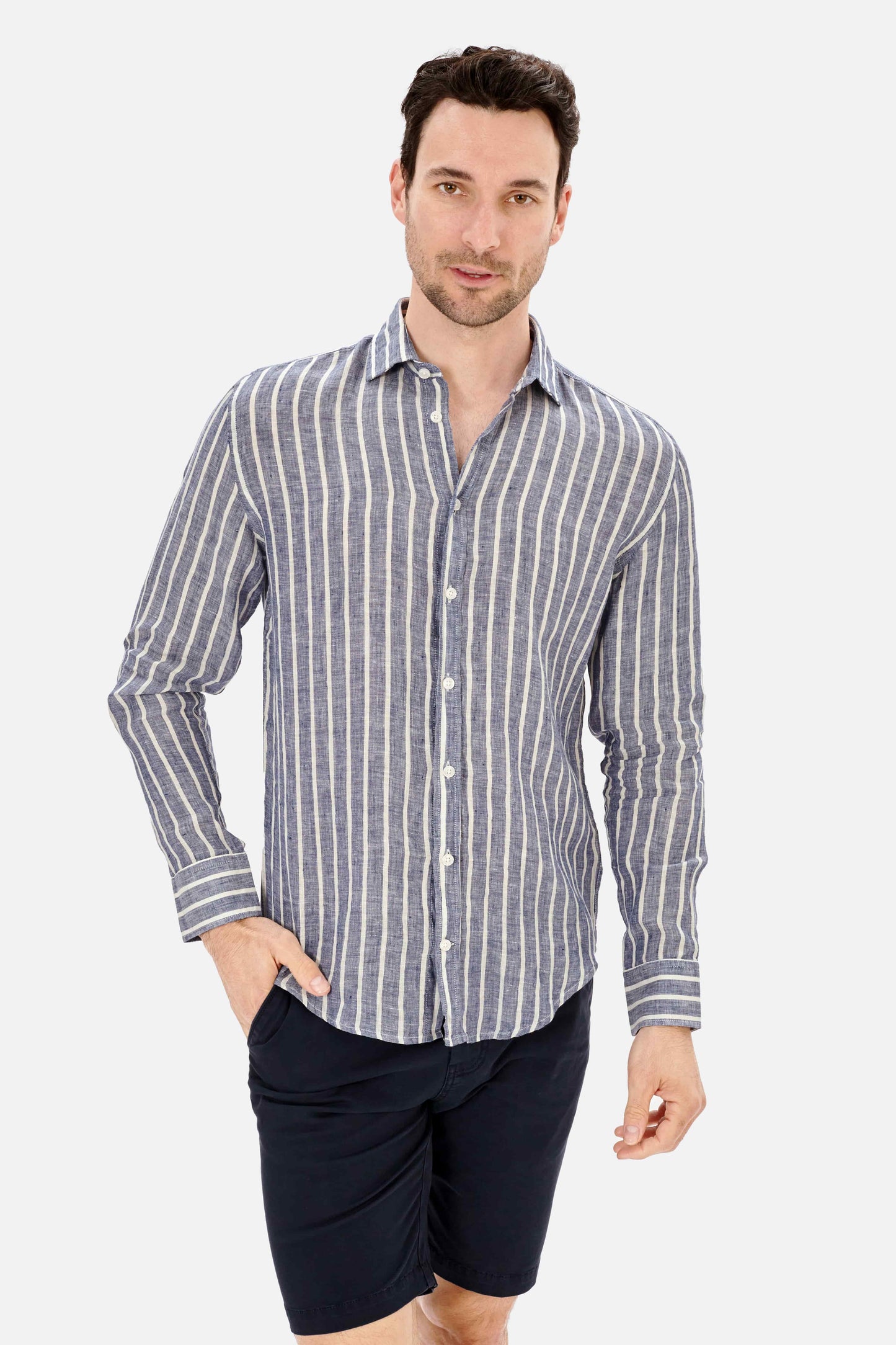 camisa 100%lino
