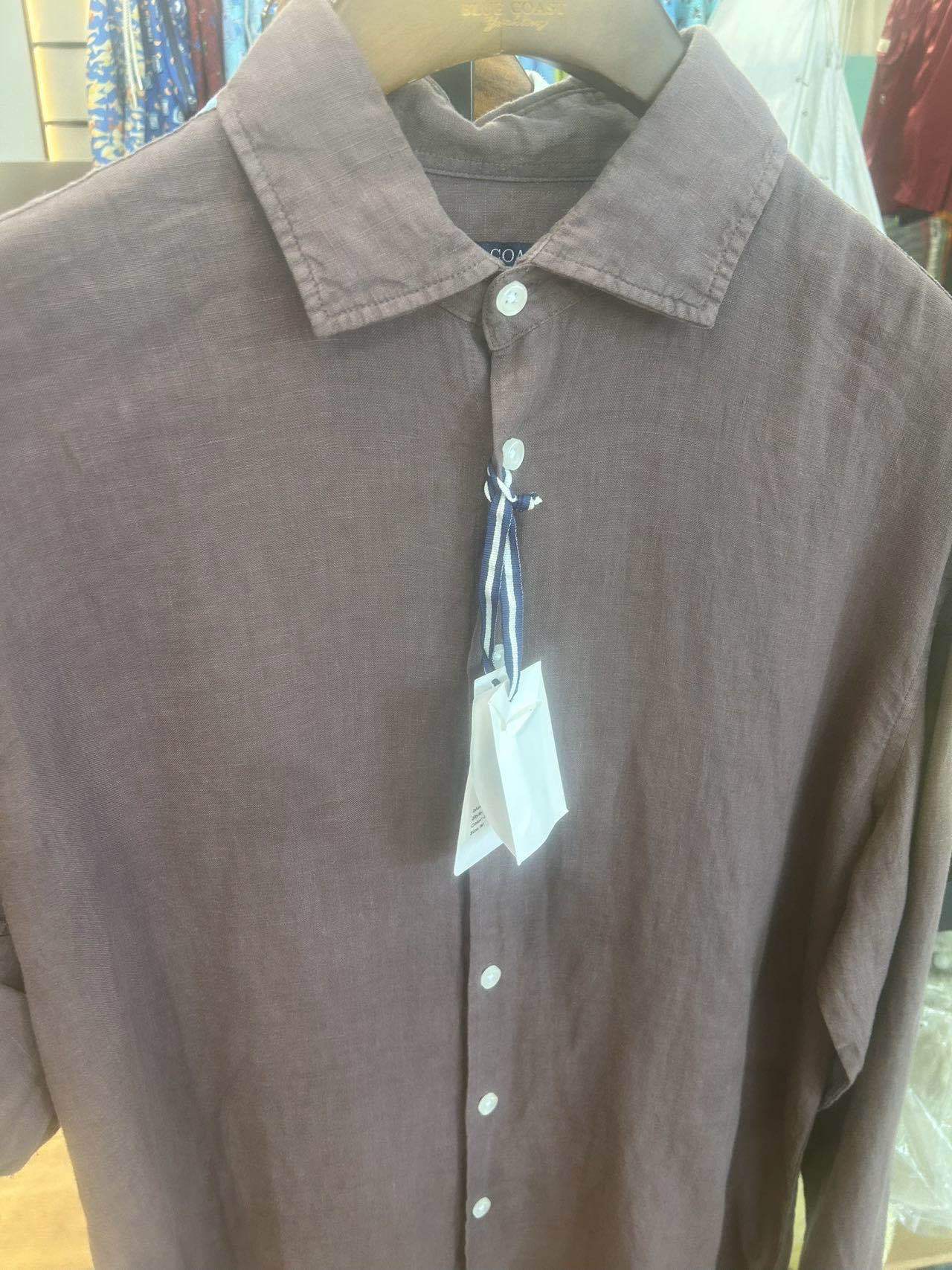 camisa 100%lino