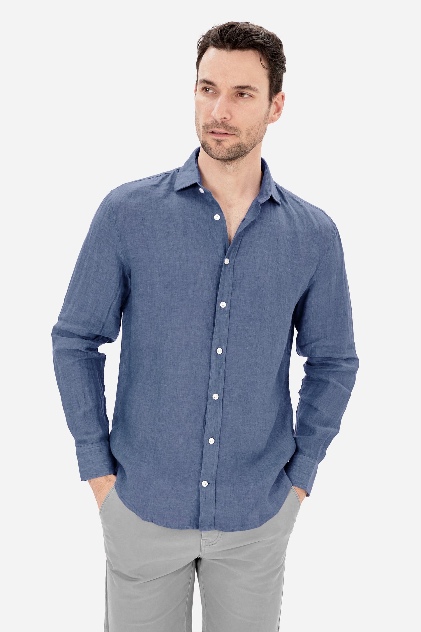 camisa 100%lino